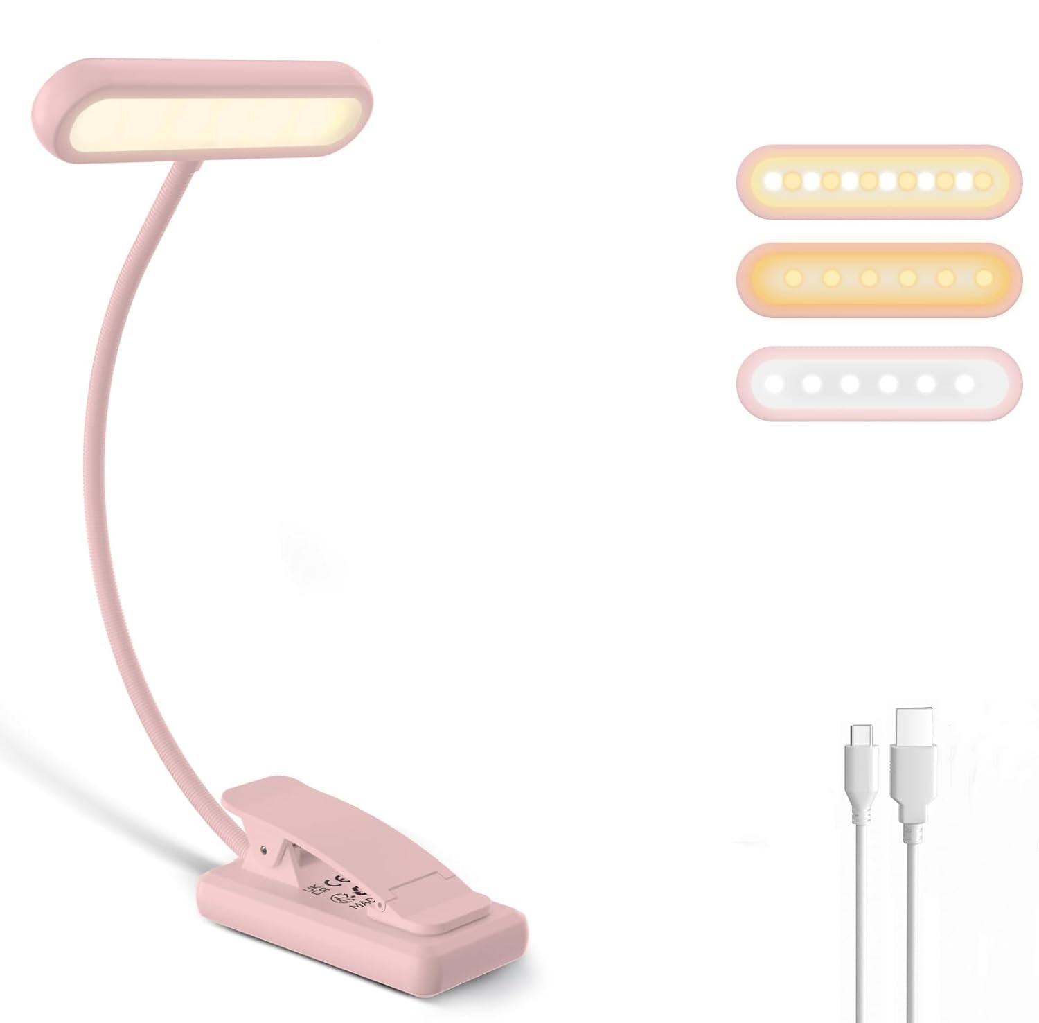 Lampe de lecture à pince noire - Desk Setup Lamp avis et prix